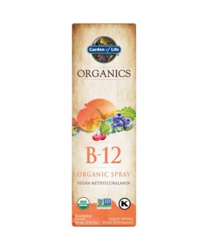 Vitamín B 12 Raspberry - organics sprej - 58 ml